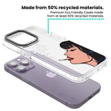 Stress Relief - Pop Art Clear Impact Phone Case for iPhone 13 Pro, iPhone 14 Pro, iPhone 15 Pro