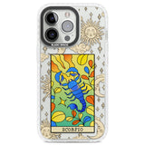 Celestial Zodiac - Scorpio Clear Impact Phone Case for iPhone 13 Pro, iPhone 14 Pro, iPhone 15 Pro