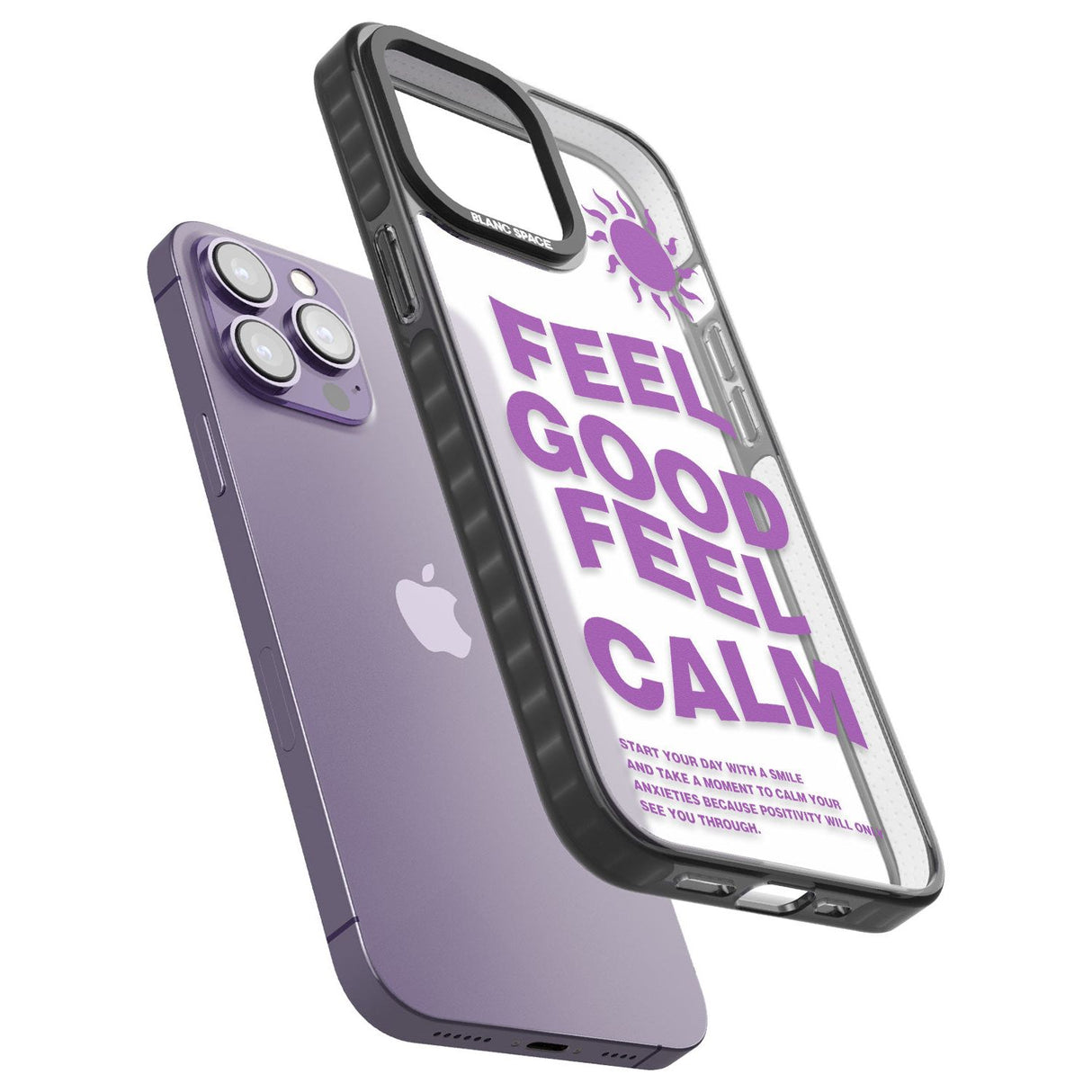 Feel Good Feel Calm (Green)Phone Case for iPhone 14 Pro Max