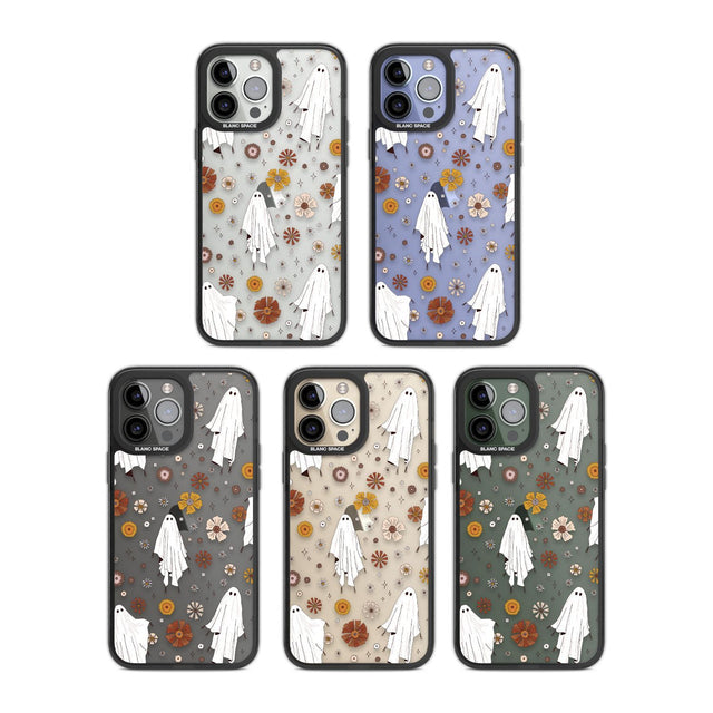 Halloween Skulls and FlowersPhone Case for iPhone 14 Pro Max