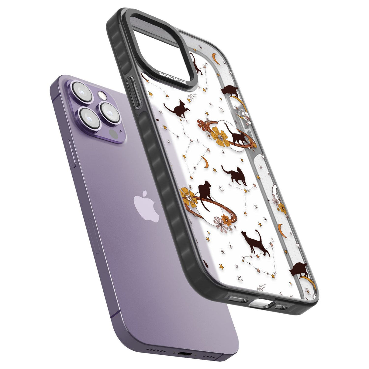 Halloween Skulls and FlowersPhone Case for iPhone 14 Pro Max