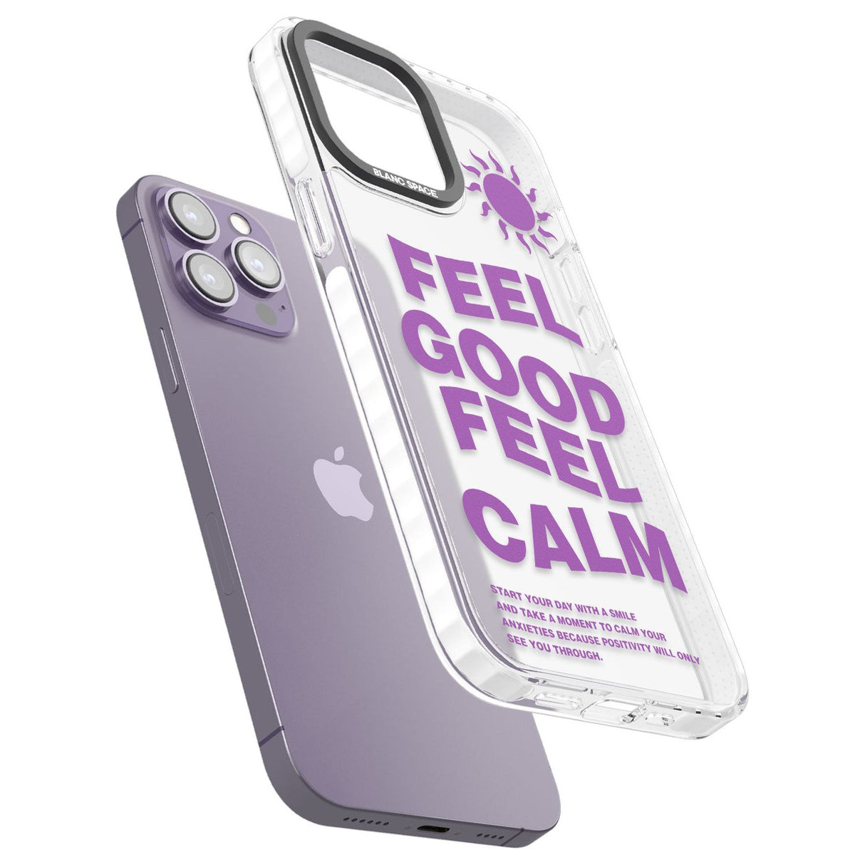 Feel Good Feel Calm (Green)Phone Case for iPhone 14 Pro Max