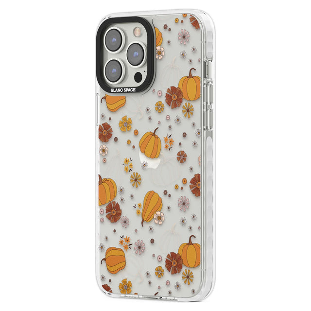 Halloween Skulls and FlowersPhone Case for iPhone 14 Pro Max