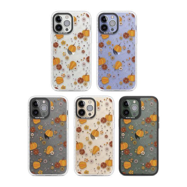 Halloween Skulls and FlowersPhone Case for iPhone 14 Pro Max