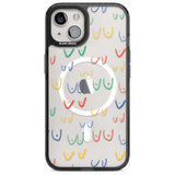 Free the boob (Mixed Colours) Phone Case iPhone 15 Plus / Magsafe Black Impact Case,iPhone 15 / Magsafe Black Impact Case,iPhone 14 Plus / Magsafe Black Impact Case,iPhone 14 / Magsafe Black Impact Case,iPhone 13 / Magsafe Black Impact Case Blanc Space