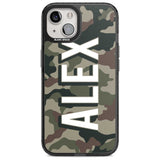 Personalised Classic Green Camo Custom Phone Case iPhone 15 Plus / Magsafe Black Impact Case,iPhone 15 / Magsafe Black Impact Case,iPhone 14 Plus / Magsafe Black Impact Case,iPhone 14 / Magsafe Black Impact Case,iPhone 13 / Magsafe Black Impact Case Blanc Space