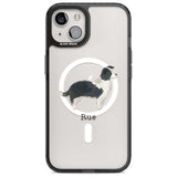 Personalised Border Collie Custom Phone Case iPhone 15 Plus / Magsafe Black Impact Case,iPhone 15 / Magsafe Black Impact Case,iPhone 14 Plus / Magsafe Black Impact Case,iPhone 14 / Magsafe Black Impact Case,iPhone 13 / Magsafe Black Impact Case Blanc Space