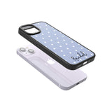 Personalised Simple Light Blue Dots Custom Phone Case iPhone 15 Pro Max / Black Impact Case,iPhone 15 Plus / Black Impact Case,iPhone 15 Pro / Black Impact Case,iPhone 15 / Black Impact Case,iPhone 15 Pro Max / Impact Case,iPhone 15 Plus / Impact Case,iPhone 15 Pro / Impact Case,iPhone 15 / Impact Case,iPhone 15 Pro Max / Magsafe Black Impact Case,iPhone 15 Plus / Magsafe Black Impact Case,iPhone 15 Pro / Magsafe Black Impact Case,iPhone 15 / Magsafe Black Impact Case,iPhone 14 Pro Max / Black Impact Case,i