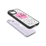 Personalised Pink Circle & Dots Custom Phone Case iPhone 15 Pro Max / Black Impact Case,iPhone 15 Plus / Black Impact Case,iPhone 15 Pro / Black Impact Case,iPhone 15 / Black Impact Case,iPhone 15 Pro Max / Impact Case,iPhone 15 Plus / Impact Case,iPhone 15 Pro / Impact Case,iPhone 15 / Impact Case,iPhone 15 Pro Max / Magsafe Black Impact Case,iPhone 15 Plus / Magsafe Black Impact Case,iPhone 15 Pro / Magsafe Black Impact Case,iPhone 15 / Magsafe Black Impact Case,iPhone 14 Pro Max / Black Impact Case,iPhon