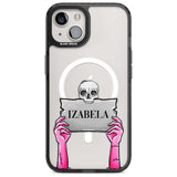 Personalised Grave Plaque Custom Phone Case iPhone 15 Plus / Magsafe Black Impact Case,iPhone 15 / Magsafe Black Impact Case,iPhone 14 Plus / Magsafe Black Impact Case,iPhone 14 / Magsafe Black Impact Case,iPhone 13 / Magsafe Black Impact Case Blanc Space