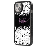 Personalised Black & White Paint Splatters Custom Phone Case iPhone 15 Pro Max / Black Impact Case,iPhone 15 Plus / Black Impact Case,iPhone 15 Pro / Black Impact Case,iPhone 15 / Black Impact Case,iPhone 15 Pro Max / Impact Case,iPhone 15 Plus / Impact Case,iPhone 15 Pro / Impact Case,iPhone 15 / Impact Case,iPhone 15 Pro Max / Magsafe Black Impact Case,iPhone 15 Plus / Magsafe Black Impact Case,iPhone 15 Pro / Magsafe Black Impact Case,iPhone 15 / Magsafe Black Impact Case,iPhone 14 Pro Max / Black Impact