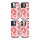 Personalised Red Tiger Outlines on Pink Custom Phone Case iPhone 15 Pro Max / Black Impact Case,iPhone 15 Plus / Black Impact Case,iPhone 15 Pro / Black Impact Case,iPhone 15 / Black Impact Case,iPhone 15 Pro Max / Impact Case,iPhone 15 Plus / Impact Case,iPhone 15 Pro / Impact Case,iPhone 15 / Impact Case,iPhone 15 Pro Max / Magsafe Black Impact Case,iPhone 15 Plus / Magsafe Black Impact Case,iPhone 15 Pro / Magsafe Black Impact Case,iPhone 15 / Magsafe Black Impact Case,iPhone 14 Pro Max / Black Impact Ca