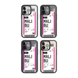 Personalised Pink Malibu Boarding Pass Custom Phone Case iPhone 15 Pro Max / Black Impact Case,iPhone 15 Plus / Black Impact Case,iPhone 15 Pro / Black Impact Case,iPhone 15 / Black Impact Case,iPhone 15 Pro Max / Impact Case,iPhone 15 Plus / Impact Case,iPhone 15 Pro / Impact Case,iPhone 15 / Impact Case,iPhone 15 Pro Max / Magsafe Black Impact Case,iPhone 15 Plus / Magsafe Black Impact Case,iPhone 15 Pro / Magsafe Black Impact Case,iPhone 15 / Magsafe Black Impact Case,iPhone 14 Pro Max / Black Impact Cas