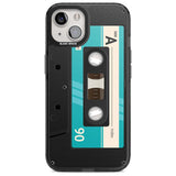 Personalised Dark Cassette Custom Phone Case iPhone 15 Plus / Magsafe Black Impact Case,iPhone 15 / Magsafe Black Impact Case,iPhone 14 Plus / Magsafe Black Impact Case,iPhone 14 / Magsafe Black Impact Case,iPhone 13 / Magsafe Black Impact Case Blanc Space