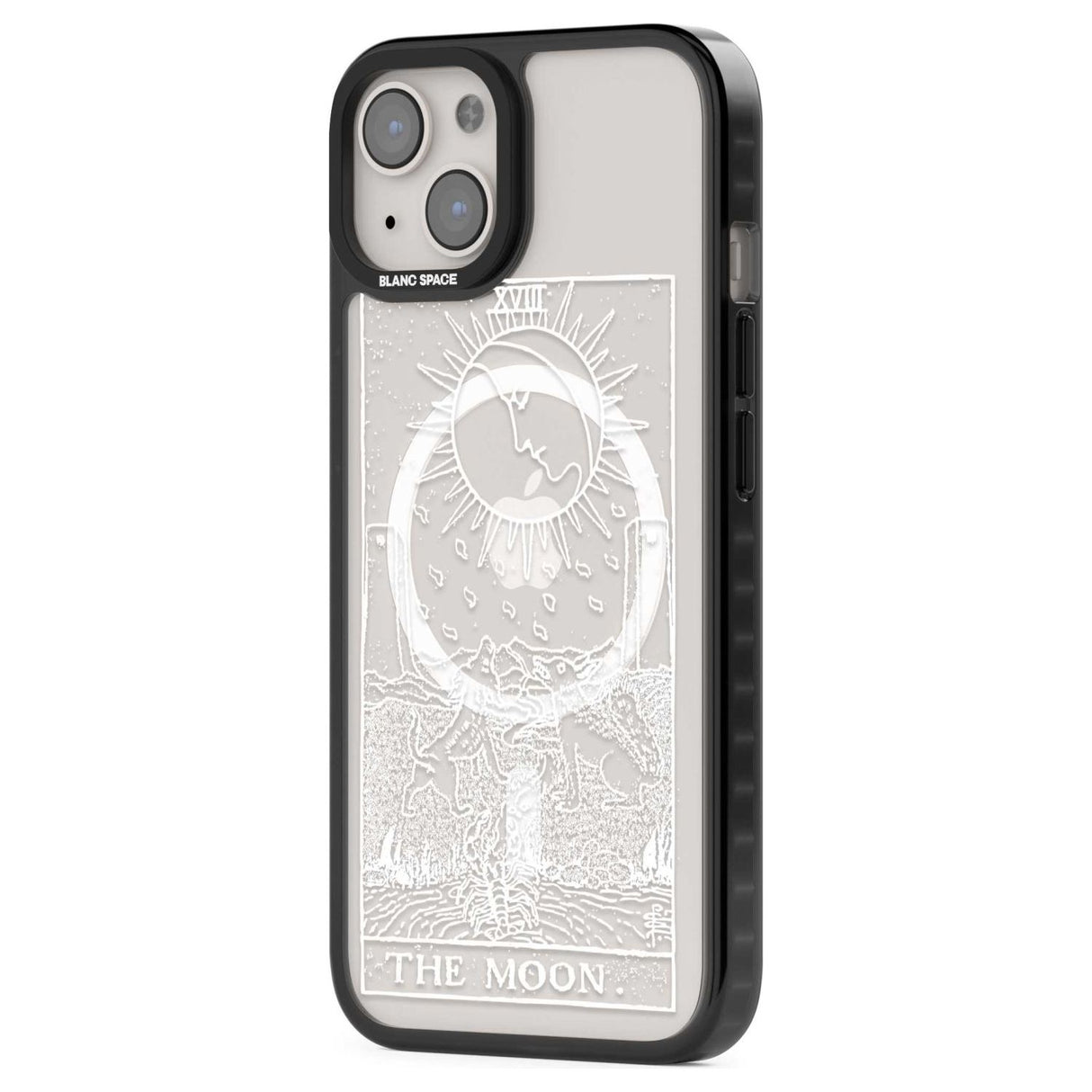 Personalised The Moon Tarot Card - White Transparent Custom Phone Case iPhone 15 Pro Max / Black Impact Case,iPhone 15 Plus / Black Impact Case,iPhone 15 Pro / Black Impact Case,iPhone 15 / Black Impact Case,iPhone 15 Pro Max / Impact Case,iPhone 15 Plus / Impact Case,iPhone 15 Pro / Impact Case,iPhone 15 / Impact Case,iPhone 15 Pro Max / Magsafe Black Impact Case,iPhone 15 Plus / Magsafe Black Impact Case,iPhone 15 Pro / Magsafe Black Impact Case,iPhone 15 / Magsafe Black Impact Case,iPhone 14 Pro Max / Bl