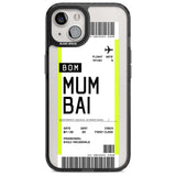 Personalised Mumbai Boarding Pass Custom Phone Case iPhone 15 Plus / Magsafe Black Impact Case,iPhone 15 / Magsafe Black Impact Case,iPhone 14 Plus / Magsafe Black Impact Case,iPhone 14 / Magsafe Black Impact Case,iPhone 13 / Magsafe Black Impact Case Blanc Space