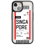 Personalised Singapore Boarding Pass Custom Phone Case iPhone 15 Plus / Magsafe Black Impact Case,iPhone 15 / Magsafe Black Impact Case,iPhone 14 Plus / Magsafe Black Impact Case,iPhone 14 / Magsafe Black Impact Case,iPhone 13 / Magsafe Black Impact Case Blanc Space