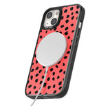 Black on Salmon Pink Dalmatian Polka Dot Spots Phone Case iPhone 15 Pro Max / Black Impact Case,iPhone 15 Plus / Black Impact Case,iPhone 15 Pro / Black Impact Case,iPhone 15 / Black Impact Case,iPhone 15 Pro Max / Impact Case,iPhone 15 Plus / Impact Case,iPhone 15 Pro / Impact Case,iPhone 15 / Impact Case,iPhone 15 Pro Max / Magsafe Black Impact Case,iPhone 15 Plus / Magsafe Black Impact Case,iPhone 15 Pro / Magsafe Black Impact Case,iPhone 15 / Magsafe Black Impact Case,iPhone 14 Pro Max / Black Impact Ca