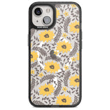 Yellow Blossoms Transparent Floral