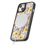 Yellow Blossoms Transparent Floral