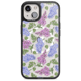 Purple Blossoms Transparent Floral