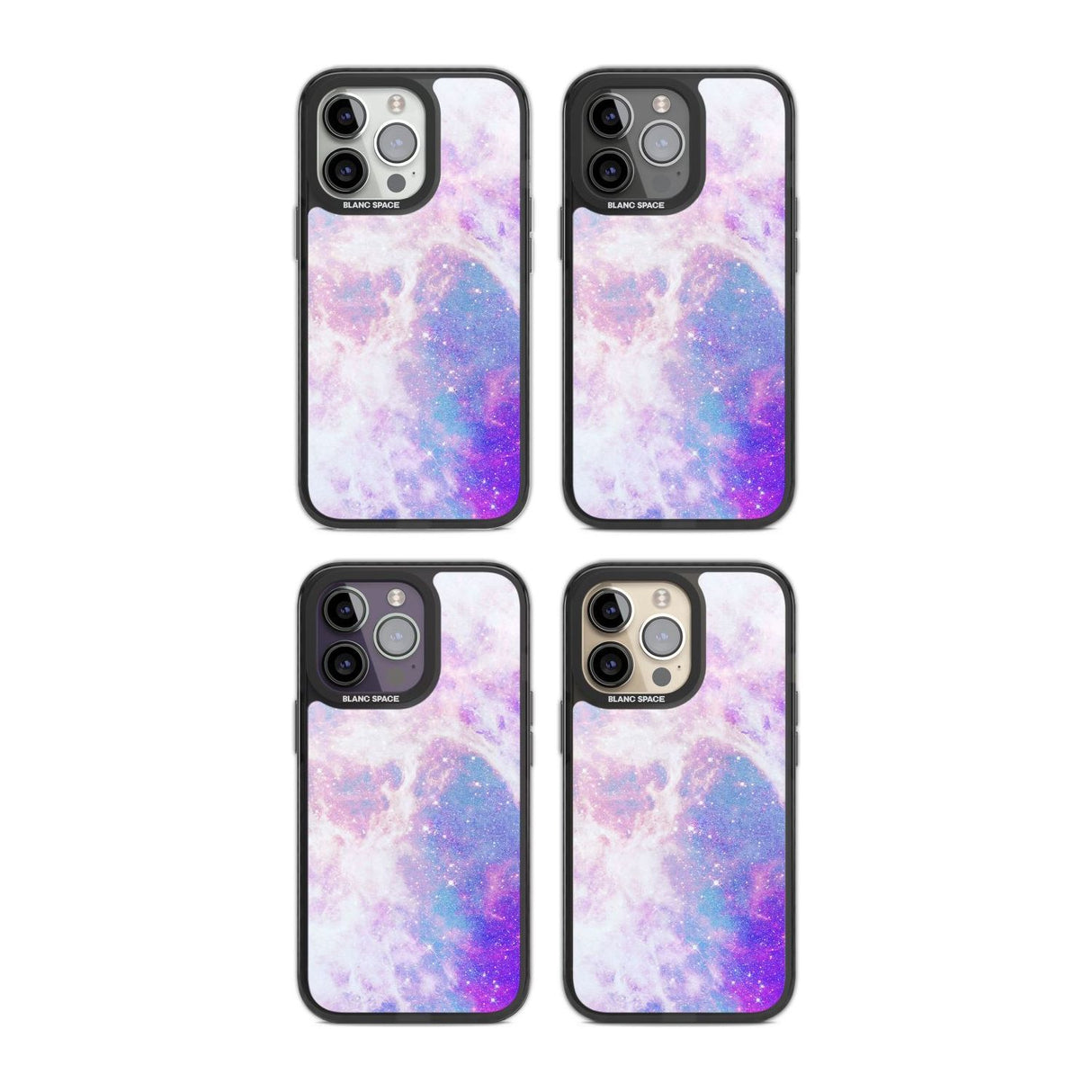 Purple & Blue Galaxy Pattern Design