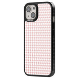 Pink Houndstooth Pattern