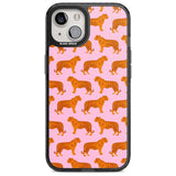 Tigers on Pink Pattern