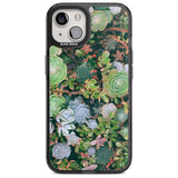 Colourful Succulents Phone Case iPhone 15 Plus / Magsafe Black Impact Case,iPhone 15 / Magsafe Black Impact Case,iPhone 14 Plus / Magsafe Black Impact Case,iPhone 14 / Magsafe Black Impact Case,iPhone 13 / Magsafe Black Impact Case Blanc Space