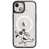 Dog Spirit Phone Case iPhone 15 Plus / Magsafe Black Impact Case,iPhone 15 / Magsafe Black Impact Case,iPhone 14 Plus / Magsafe Black Impact Case,iPhone 14 / Magsafe Black Impact Case,iPhone 13 / Magsafe Black Impact Case Blanc Space