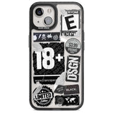 Black Sticker Mix Phone Case iPhone 15 Plus / Magsafe Black Impact Case,iPhone 15 / Magsafe Black Impact Case,iPhone 14 Plus / Magsafe Black Impact Case,iPhone 14 / Magsafe Black Impact Case,iPhone 13 / Magsafe Black Impact Case Blanc Space