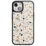 Pale Pink, Blue, & Mocha Terrazzo Pattern Phone Case iPhone 15 / Magsafe Black Impact Case,iPhone 15 Plus / Magsafe Black Impact Case,iPhone 13 / Magsafe Black Impact Case,iPhone 14 / Magsafe Black Impact Case,iPhone 14 Plus / Magsafe Black Impact Case Blanc Space