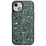 Green & Cream Terrazzo Pattern Phone Case iPhone 15 / Magsafe Black Impact Case,iPhone 15 Plus / Magsafe Black Impact Case,iPhone 13 / Magsafe Black Impact Case,iPhone 14 / Magsafe Black Impact Case,iPhone 14 Plus / Magsafe Black Impact Case Blanc Space