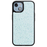 Light Blue Terrazzo Pattern Phone Case iPhone 15 / Magsafe Black Impact Case,iPhone 15 Plus / Magsafe Black Impact Case,iPhone 13 / Magsafe Black Impact Case,iPhone 14 / Magsafe Black Impact Case,iPhone 14 Plus / Magsafe Black Impact Case Blanc Space