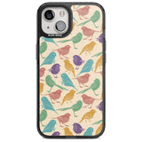 Colourful Feathered Friends Bird Phone Case iPhone 15 Plus / Magsafe Black Impact Case,iPhone 15 / Magsafe Black Impact Case,iPhone 14 Plus / Magsafe Black Impact Case,iPhone 14 / Magsafe Black Impact Case,iPhone 13 / Magsafe Black Impact Case Blanc Space