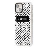 Personalised Black Bar & Dots Custom Phone Case iPhone 15 Pro Max / Black Impact Case,iPhone 15 Plus / Black Impact Case,iPhone 15 Pro / Black Impact Case,iPhone 15 / Black Impact Case,iPhone 15 Pro Max / Impact Case,iPhone 15 Plus / Impact Case,iPhone 15 Pro / Impact Case,iPhone 15 / Impact Case,iPhone 15 Pro Max / Magsafe Black Impact Case,iPhone 15 Plus / Magsafe Black Impact Case,iPhone 15 Pro / Magsafe Black Impact Case,iPhone 15 / Magsafe Black Impact Case,iPhone 14 Pro Max / Black Impact Case,iPhone 