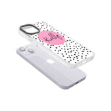 Personalised Pink Circle & Dots Custom Phone Case iPhone 15 Pro Max / Black Impact Case,iPhone 15 Plus / Black Impact Case,iPhone 15 Pro / Black Impact Case,iPhone 15 / Black Impact Case,iPhone 15 Pro Max / Impact Case,iPhone 15 Plus / Impact Case,iPhone 15 Pro / Impact Case,iPhone 15 / Impact Case,iPhone 15 Pro Max / Magsafe Black Impact Case,iPhone 15 Plus / Magsafe Black Impact Case,iPhone 15 Pro / Magsafe Black Impact Case,iPhone 15 / Magsafe Black Impact Case,iPhone 14 Pro Max / Black Impact Case,iPhon