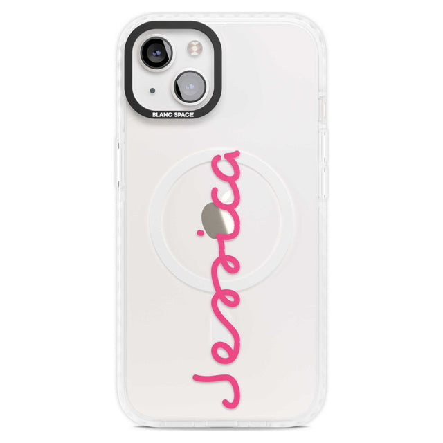 Personalised Summer Name Custom Phone Case iPhone 15 Plus / Magsafe Impact Case,iPhone 15 / Magsafe Impact Case Blanc Space