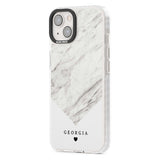 Personalised White Marble Custom Phone Case iPhone 15 Pro Max / Black Impact Case,iPhone 15 Plus / Black Impact Case,iPhone 15 Pro / Black Impact Case,iPhone 15 / Black Impact Case,iPhone 15 Pro Max / Impact Case,iPhone 15 Plus / Impact Case,iPhone 15 Pro / Impact Case,iPhone 15 / Impact Case,iPhone 15 Pro Max / Magsafe Black Impact Case,iPhone 15 Plus / Magsafe Black Impact Case,iPhone 15 Pro / Magsafe Black Impact Case,iPhone 15 / Magsafe Black Impact Case,iPhone 14 Pro Max / Black Impact Case,iPhone 14 P