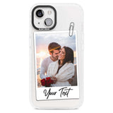 Personalised Instant Camera Photo Custom Phone Case iPhone 15 Plus / Magsafe Impact Case,iPhone 15 / Magsafe Impact Case Blanc Space