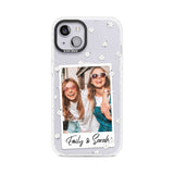 Personalised Daisy Instant Photo Custom Phone Case iPhone 15 Plus / Magsafe Impact Case,iPhone 15 / Magsafe Impact Case Blanc Space