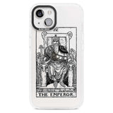 Personalised The Emperor Tarot Card - Transparent Custom Phone Case iPhone 15 Plus / Magsafe Impact Case,iPhone 15 / Magsafe Impact Case Blanc Space