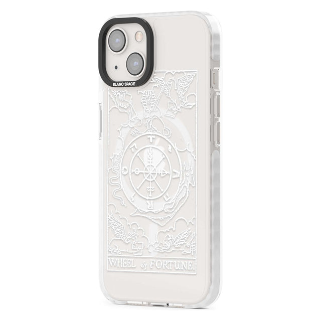 Personalised Wheel of Fortune Tarot Card - White Transparent Custom Phone Case iPhone 15 Pro Max / Black Impact Case,iPhone 15 Plus / Black Impact Case,iPhone 15 Pro / Black Impact Case,iPhone 15 / Black Impact Case,iPhone 15 Pro Max / Impact Case,iPhone 15 Plus / Impact Case,iPhone 15 Pro / Impact Case,iPhone 15 / Impact Case,iPhone 15 Pro Max / Magsafe Black Impact Case,iPhone 15 Plus / Magsafe Black Impact Case,iPhone 15 Pro / Magsafe Black Impact Case,iPhone 15 / Magsafe Black Impact Case,iPhone 14 Pro 