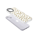 Gold Look on White Dalmatian Polka Dot Spots Phone Case iPhone 15 Pro Max / Black Impact Case,iPhone 15 Plus / Black Impact Case,iPhone 15 Pro / Black Impact Case,iPhone 15 / Black Impact Case,iPhone 15 Pro Max / Impact Case,iPhone 15 Plus / Impact Case,iPhone 15 Pro / Impact Case,iPhone 15 / Impact Case,iPhone 15 Pro Max / Magsafe Black Impact Case,iPhone 15 Plus / Magsafe Black Impact Case,iPhone 15 Pro / Magsafe Black Impact Case,iPhone 15 / Magsafe Black Impact Case,iPhone 14 Pro Max / Black Impact Case