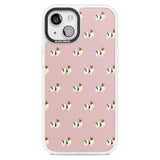 Papillon Dog Pattern Phone Case iPhone 15 Plus / Magsafe Impact Case,iPhone 15 / Magsafe Impact Case Blanc Space