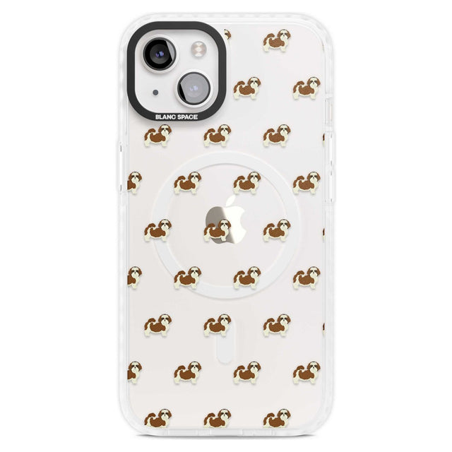 Shih Tzu Dog Pattern Clear