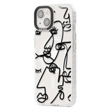 Abstract Continuous Line Faces Black on Clear Phone Case iPhone 15 Pro Max / Black Impact Case,iPhone 15 Plus / Black Impact Case,iPhone 15 Pro / Black Impact Case,iPhone 15 / Black Impact Case,iPhone 15 Pro Max / Impact Case,iPhone 15 Plus / Impact Case,iPhone 15 Pro / Impact Case,iPhone 15 / Impact Case,iPhone 15 Pro Max / Magsafe Black Impact Case,iPhone 15 Plus / Magsafe Black Impact Case,iPhone 15 Pro / Magsafe Black Impact Case,iPhone 15 / Magsafe Black Impact Case,iPhone 14 Pro Max / Black Impact Cas