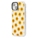 Sunflowers Transparent Pattern