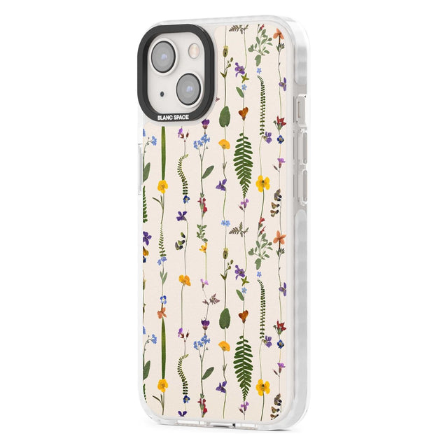 Wildflower Chain Design - Cream