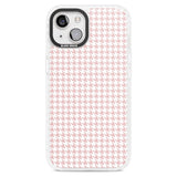 Pink Houndstooth Pattern